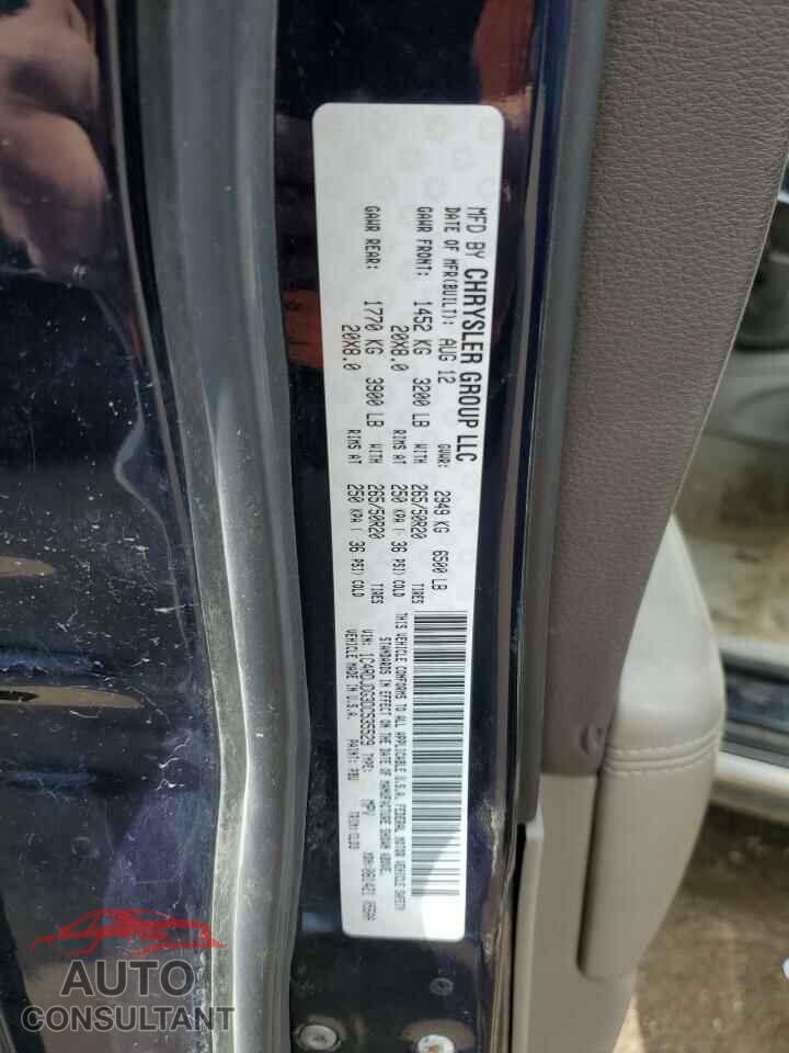 DODGE DURANGO 2013 - 1C4RDJDG3DC535529