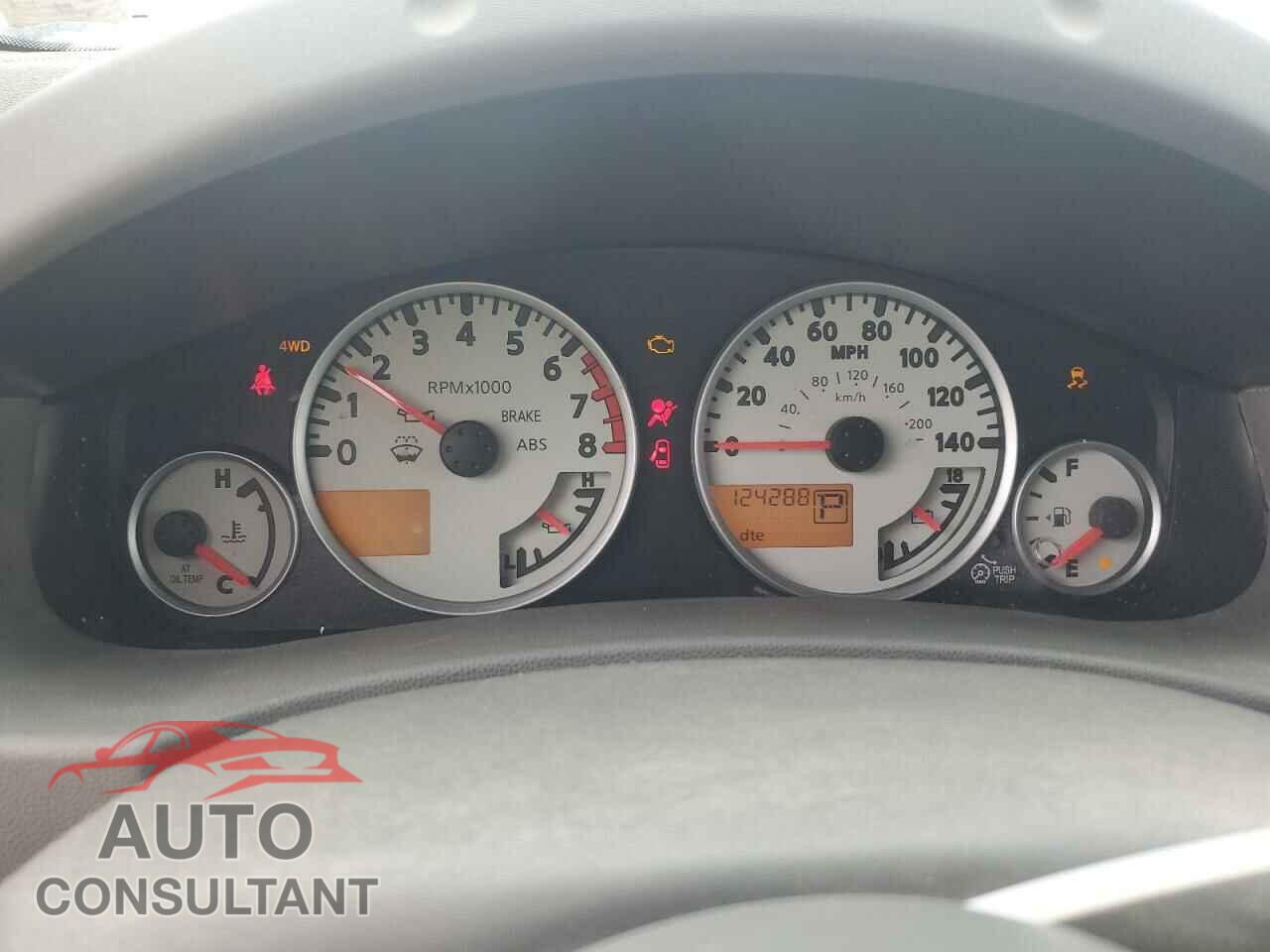 NISSAN FRONTIER 2012 - 1N6AD0EV5CC409902