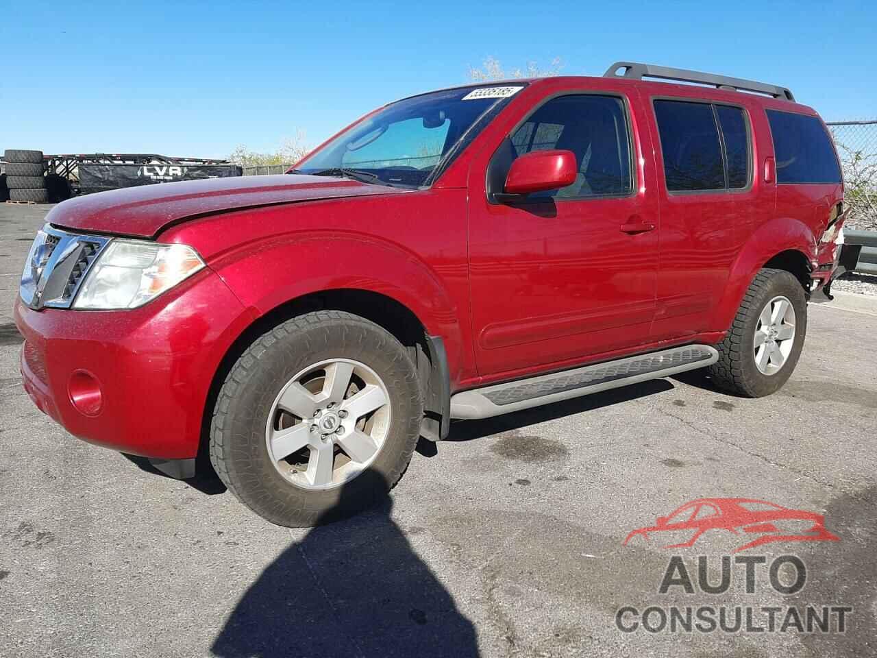 NISSAN PATHFINDER 2012 - 5N1AR1NN7CC607581