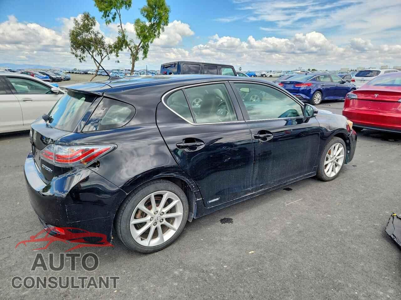 LEXUS CT 200 2012 - JTHKD5BH2C2054856