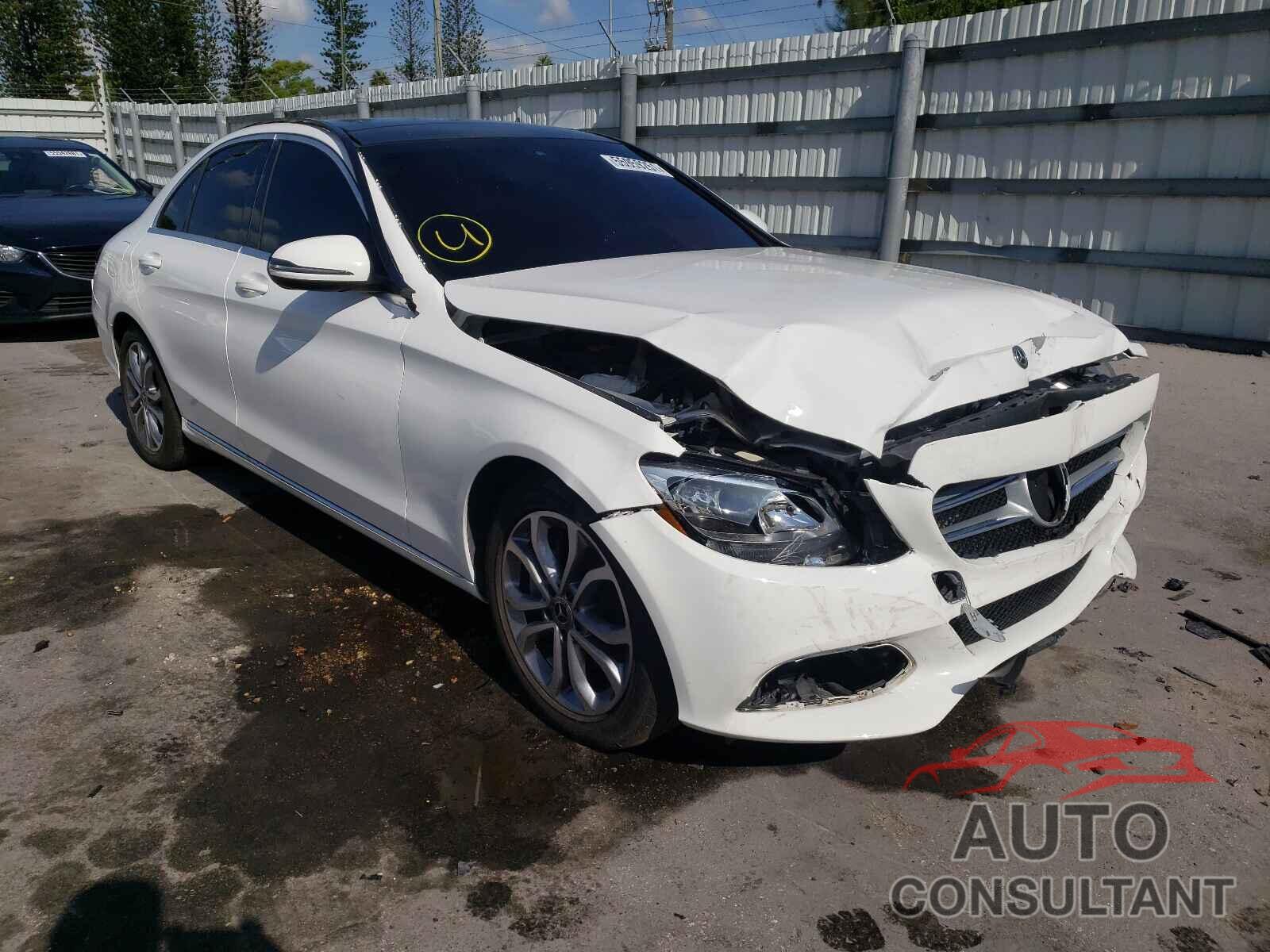 MERCEDES-BENZ C-CLASS 2018 - 55SWF4JB2JU244895