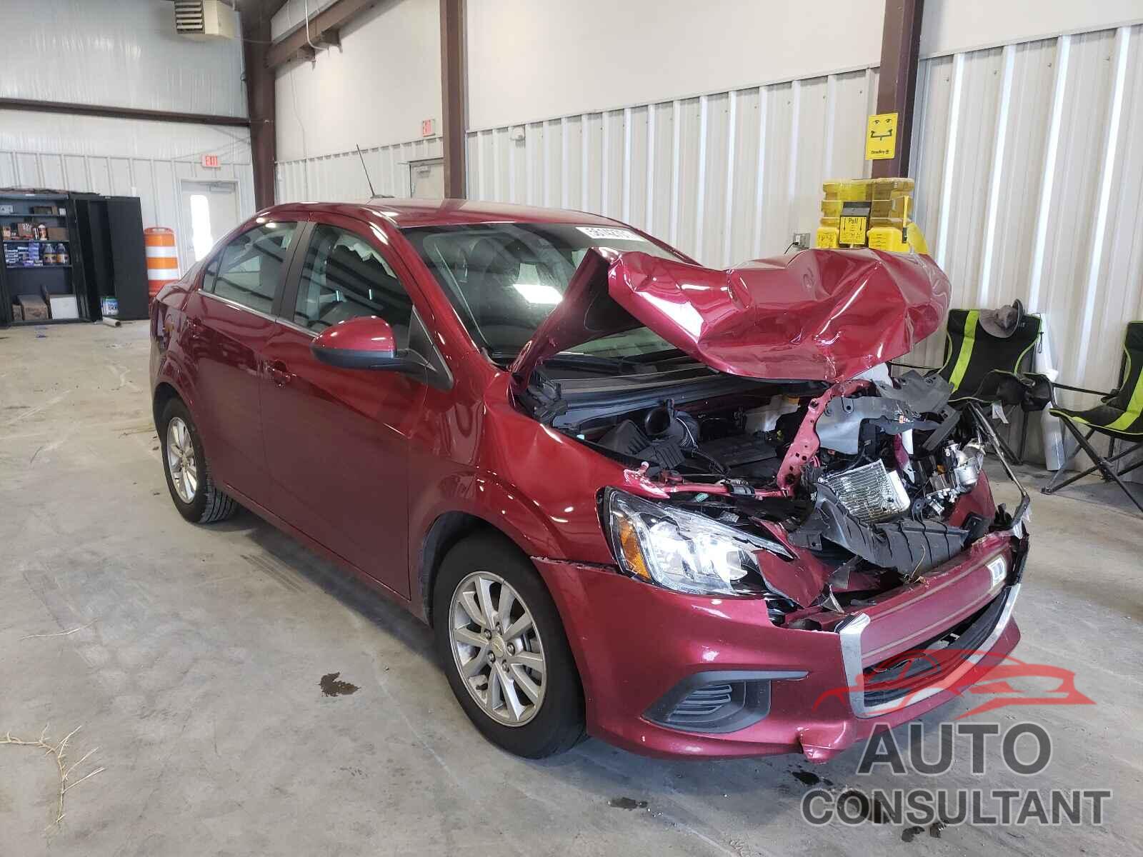 CHEVROLET SONIC 2020 - 1G1JD5SB4L4142605