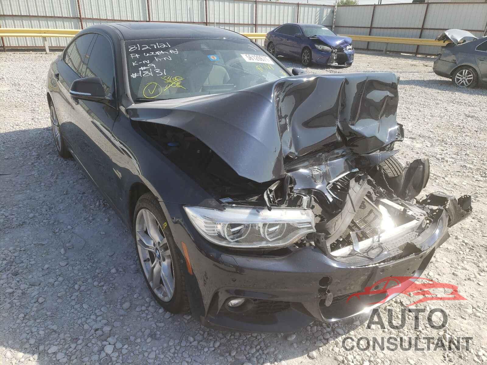 BMW 4 SERIES 2017 - WBA4F9C30HG813168