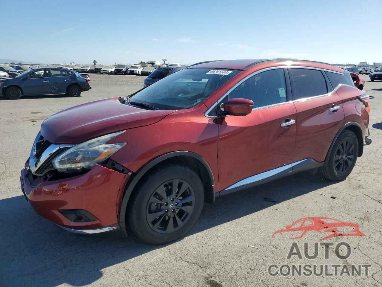 NISSAN MURANO 2018 - 5N1AZ2MG0JN163874