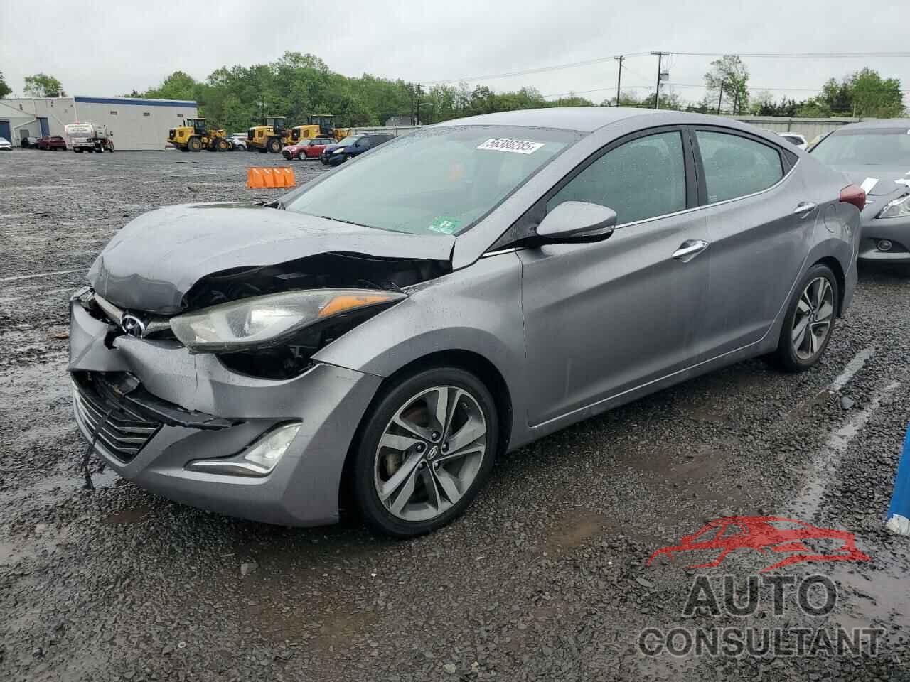 HYUNDAI ELANTRA 2014 - KMHDH4AE2EU187815