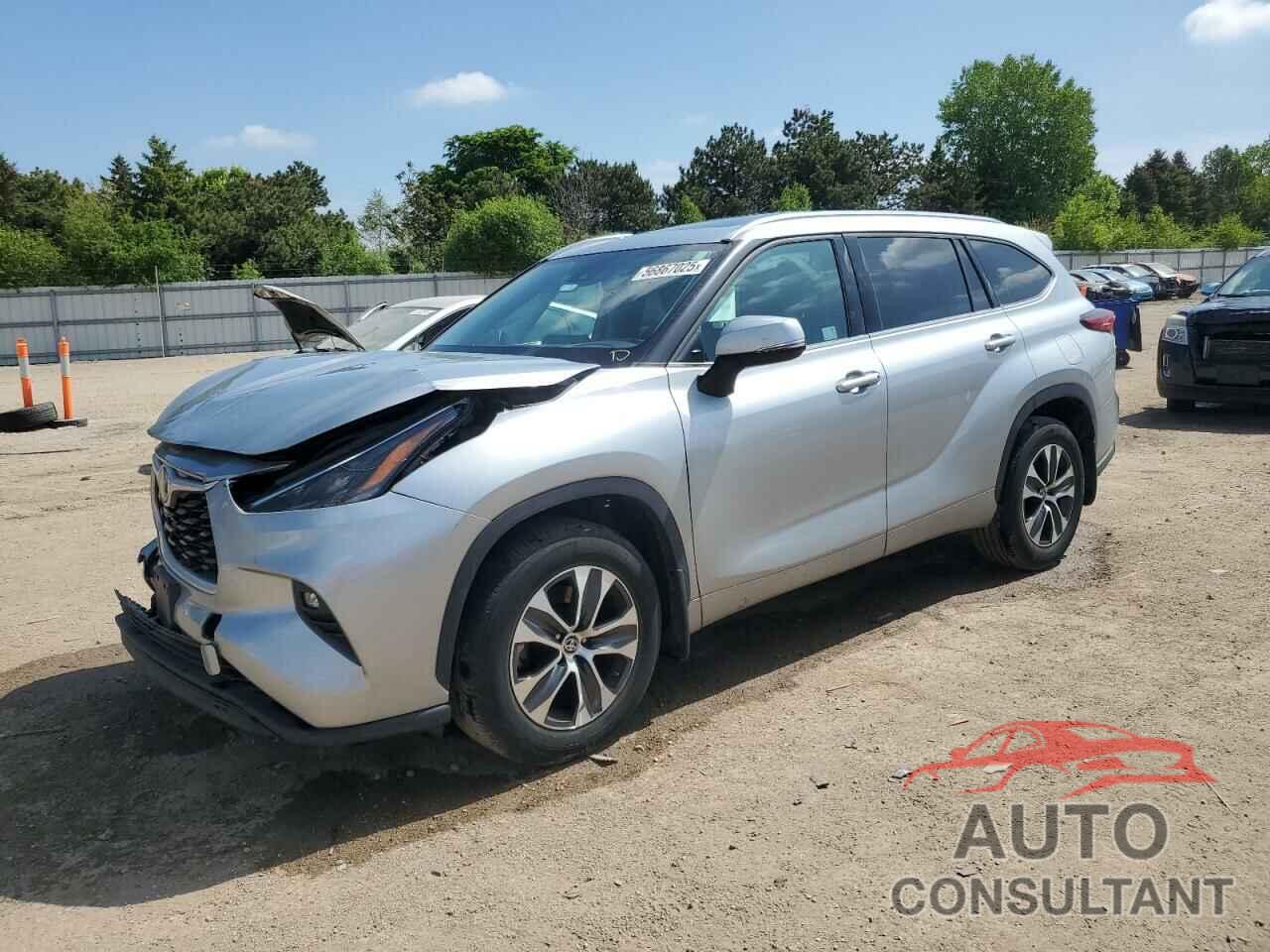 TOYOTA HIGHLANDER 2021 - 5TDGZRBH6MS056815