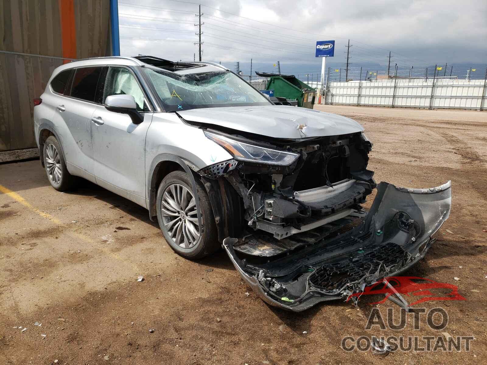 TOYOTA HIGHLANDER 2020 - 5TDFZRBHXLS037789