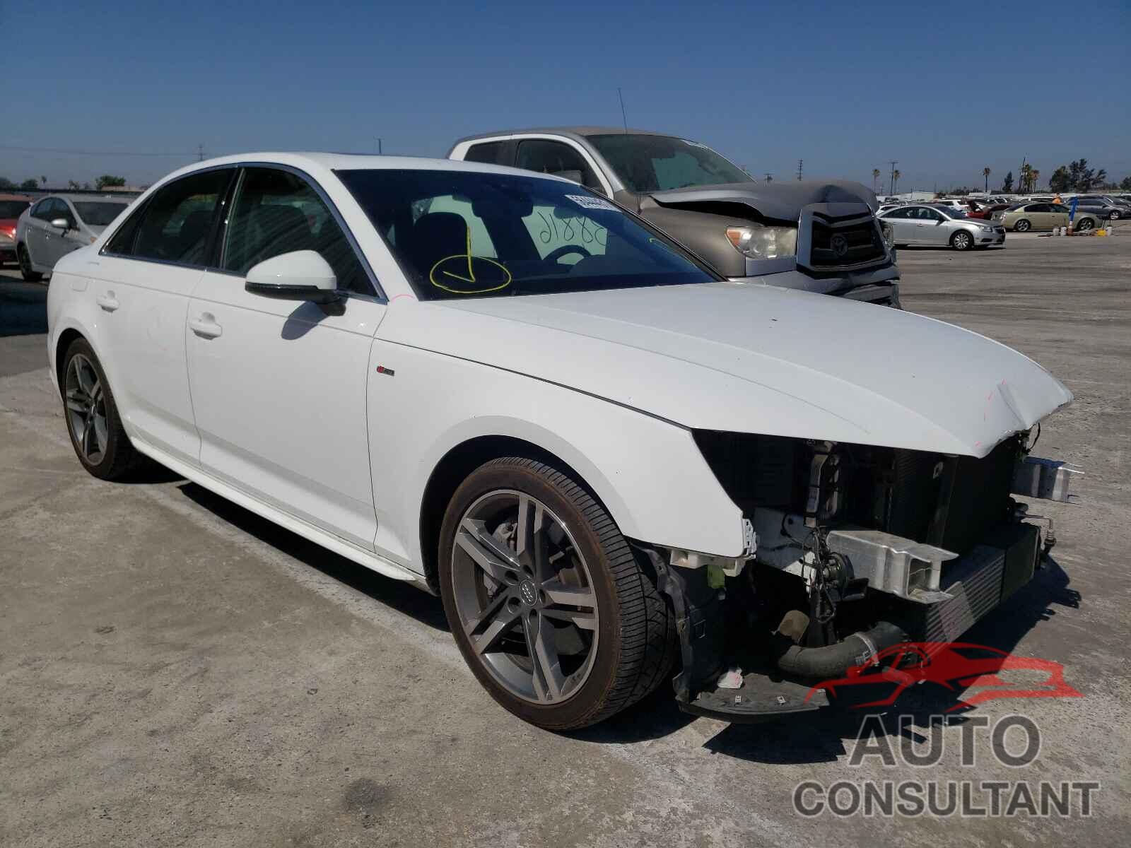 AUDI A4 2018 - WAUENAF42JN002177