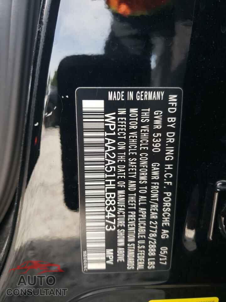 PORSCHE MACAN 2017 - WP1AA2A51HLB83473