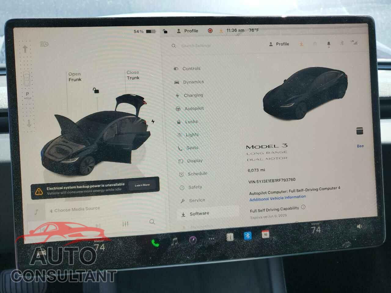 TESLA MODEL 3 2024 - 5YJ3E1EB1RF793760