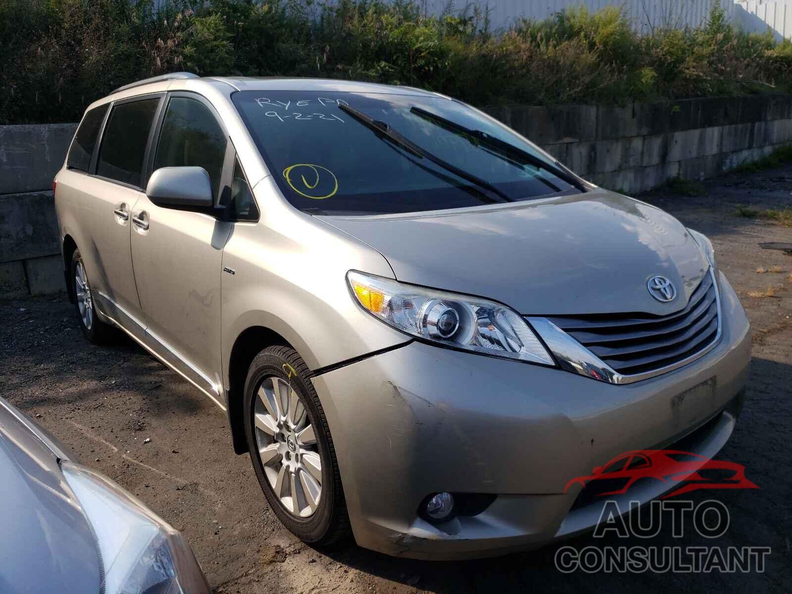 TOYOTA SIENNA 2016 - 5TDDK3DC2GS141810