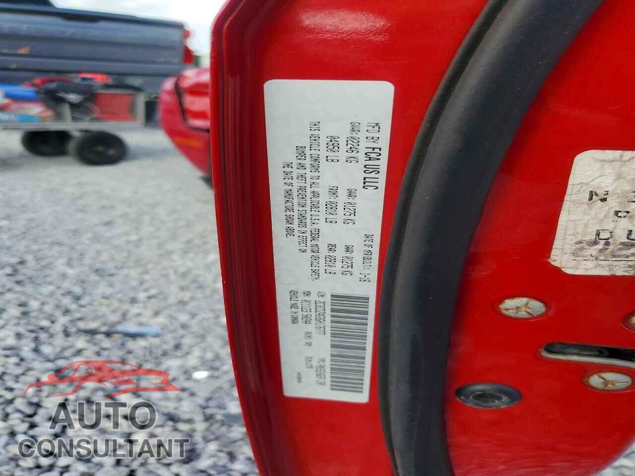 DODGE CHALLENGER 2016 - 2C3CDZAG3GH176777