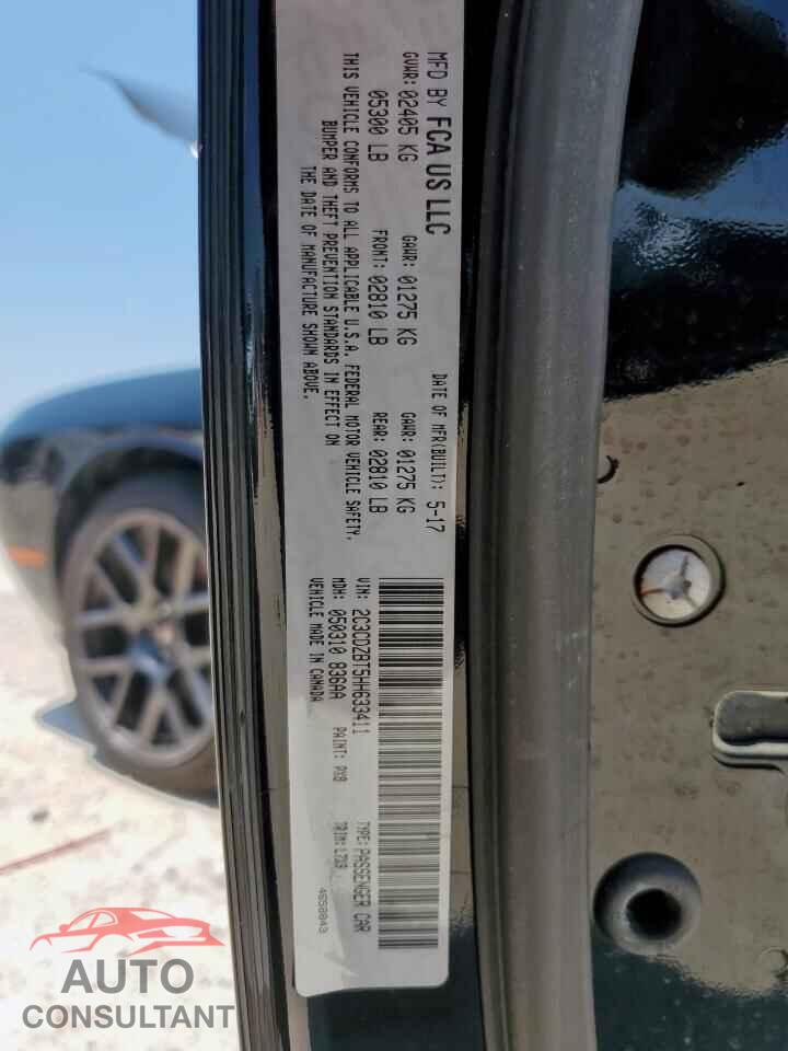 DODGE CHALLENGER 2017 - 2C3CDZBT5HH633411