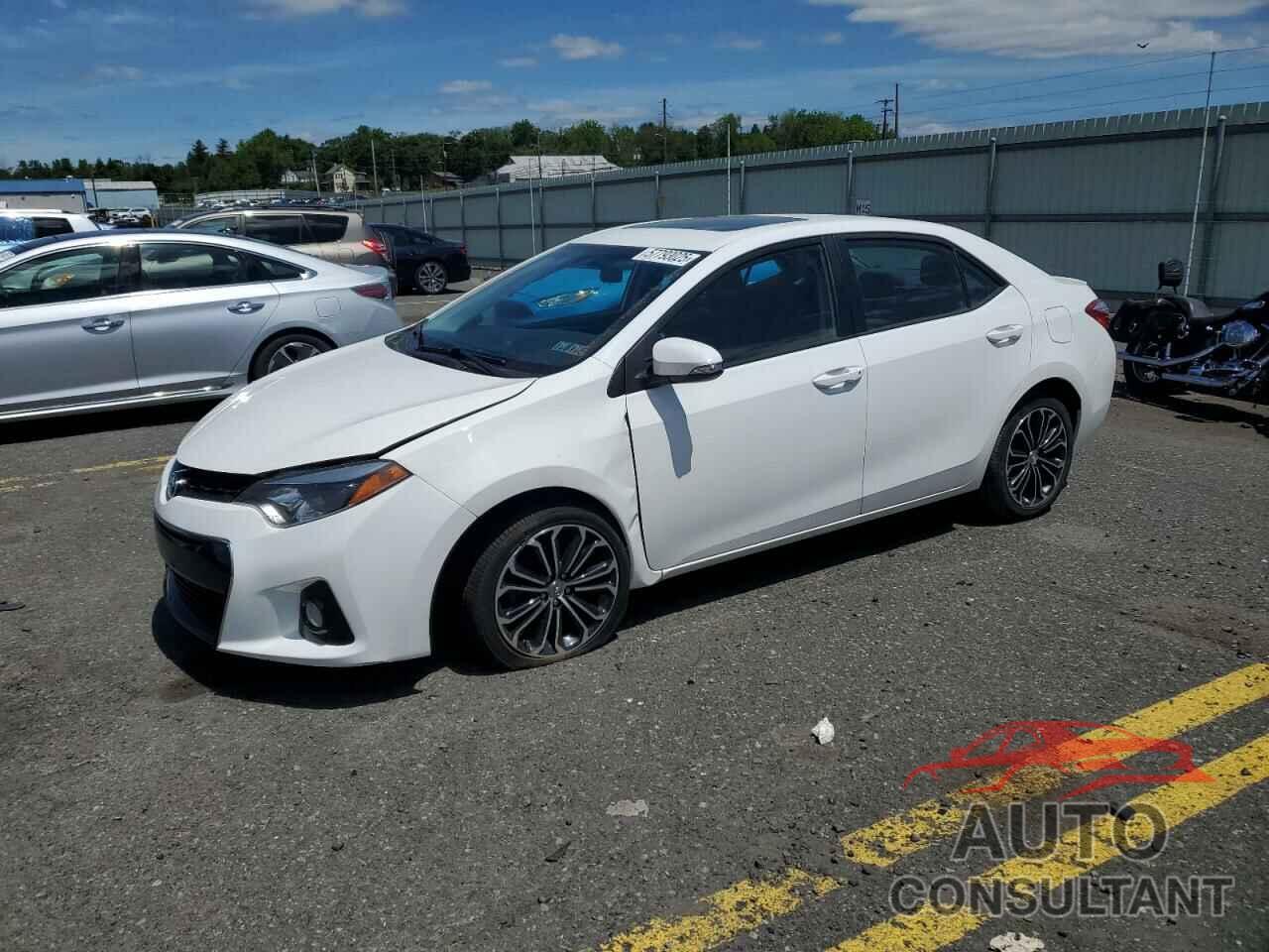 TOYOTA COROLLA 2016 - 2T1BURHE9GC745136