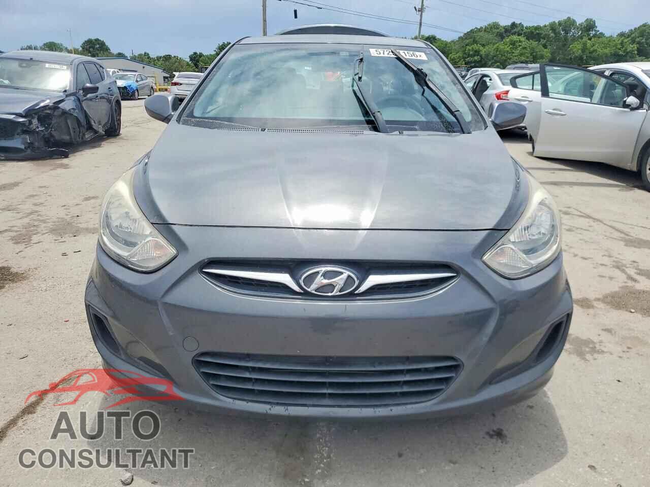 HYUNDAI ACCENT 2012 - KMHCT4AEXCU196933