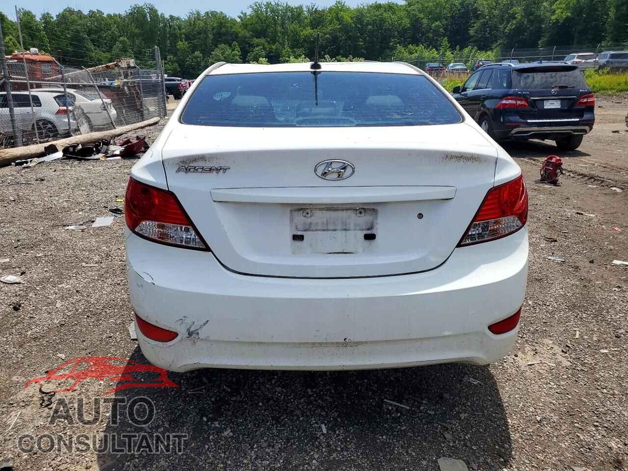 HYUNDAI ACCENT 2012 - KMHCU4AEXCU061013