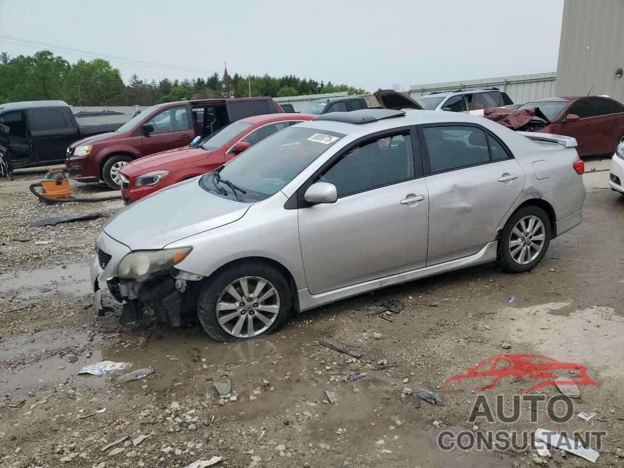 TOYOTA COROLLA 2010 - 1NXBU4EE6AZ368620