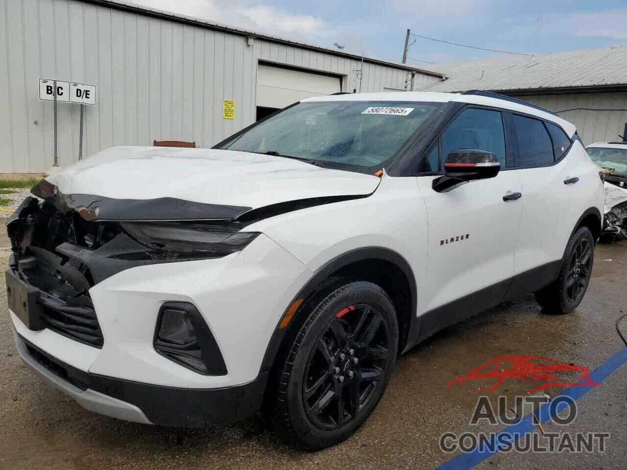 CHEVROLET BLAZER 2022 - 3GNKBCR42NS131559