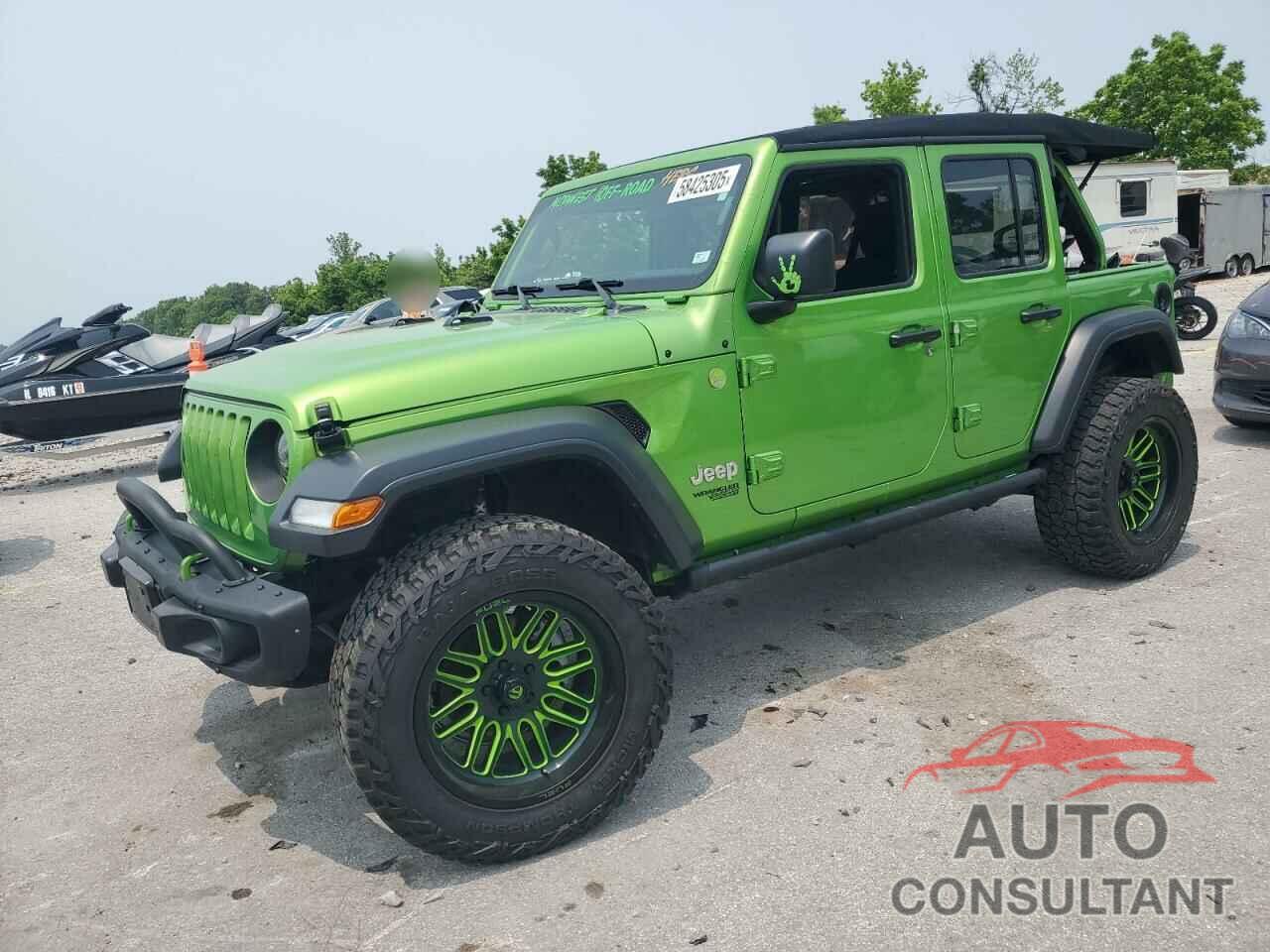 JEEP WRANGLER 2018 - 1C4HJXDG5JW320526
