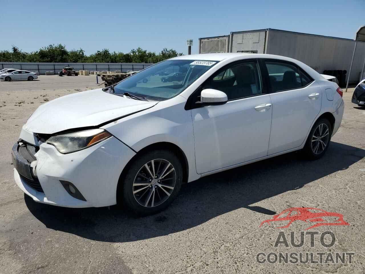 TOYOTA COROLLA 2016 - 5YFBURHE5GP426932