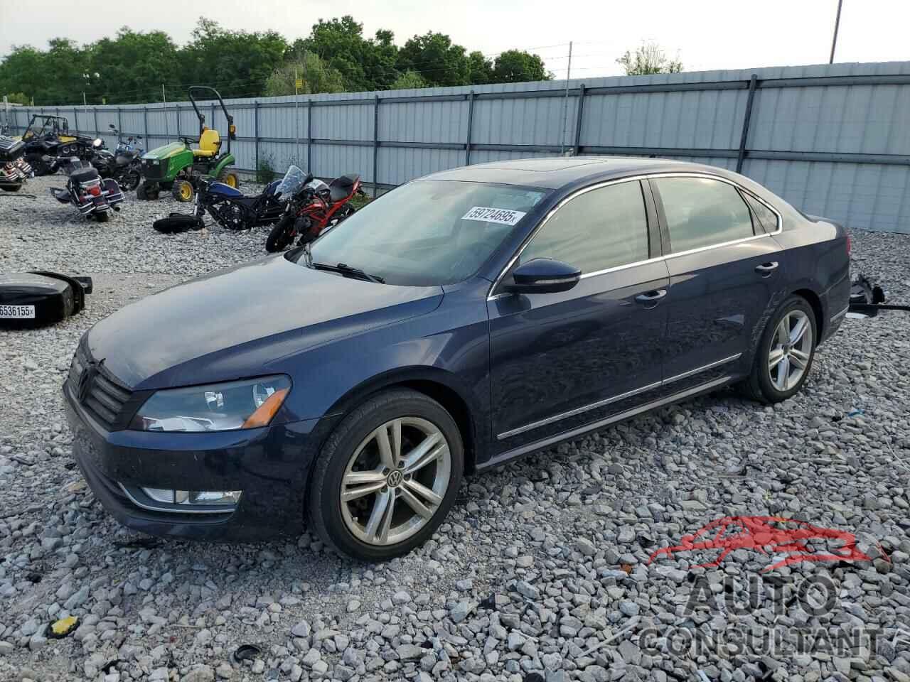 VOLKSWAGEN PASSAT 2012 - 1VWCN7A31CC084653