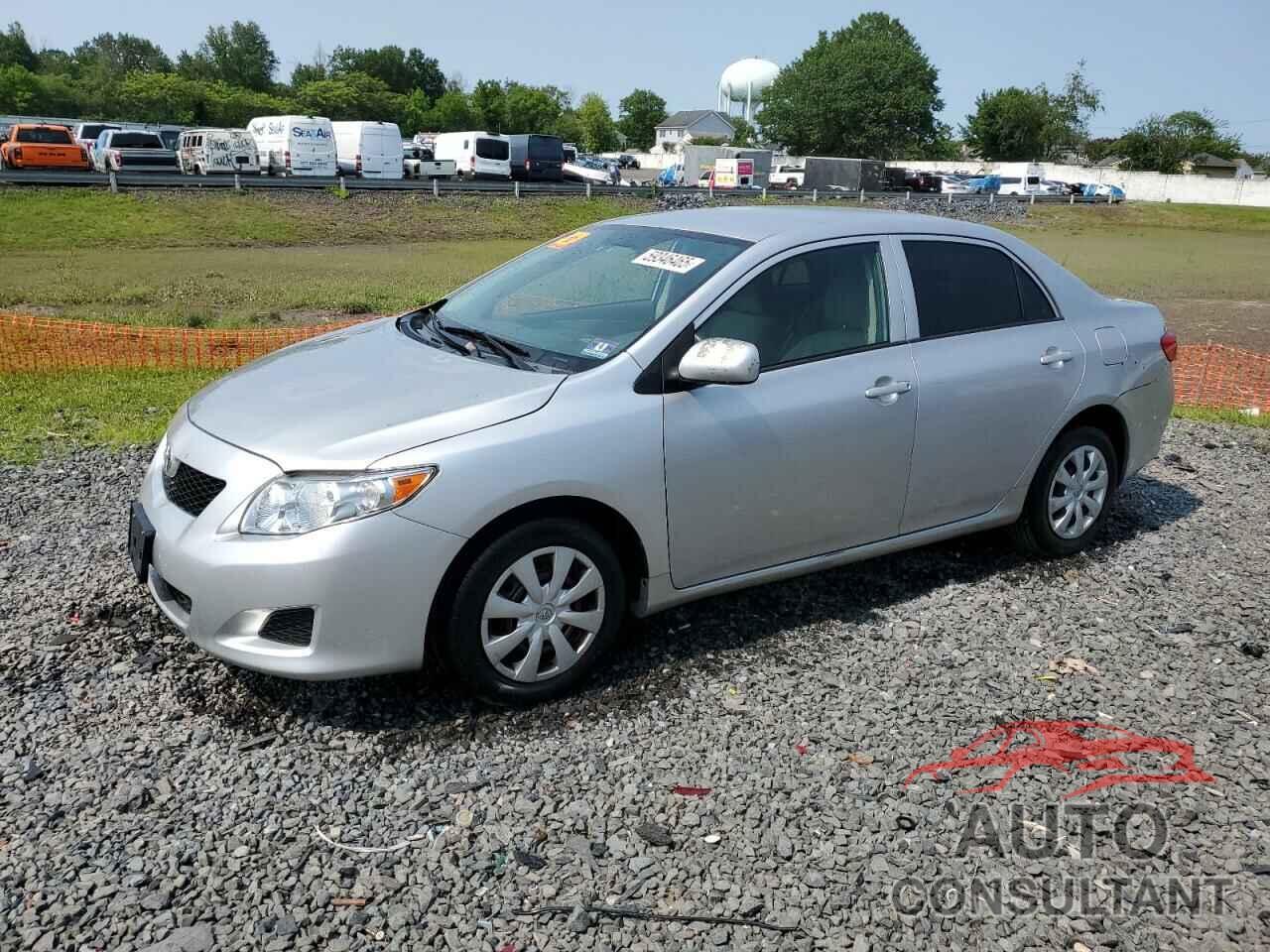 TOYOTA COROLLA 2009 - 2T1BU40E99C051774