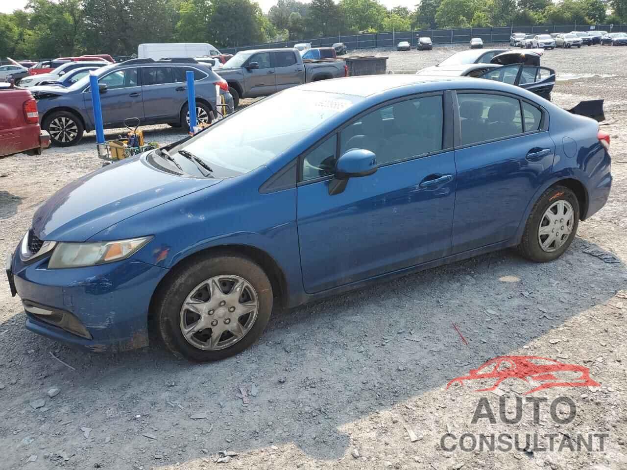 HONDA CIVIC 2013 - 2HGFB2F52DH602601