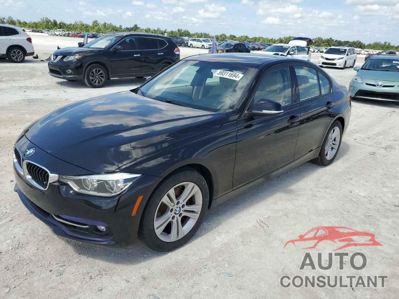 BMW 3 SERIES 2016 - WBA8E9C54GK648310