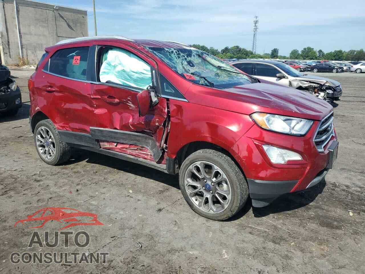 FORD ECOSPORT 2019 - MAJ6S3KL9KC310202