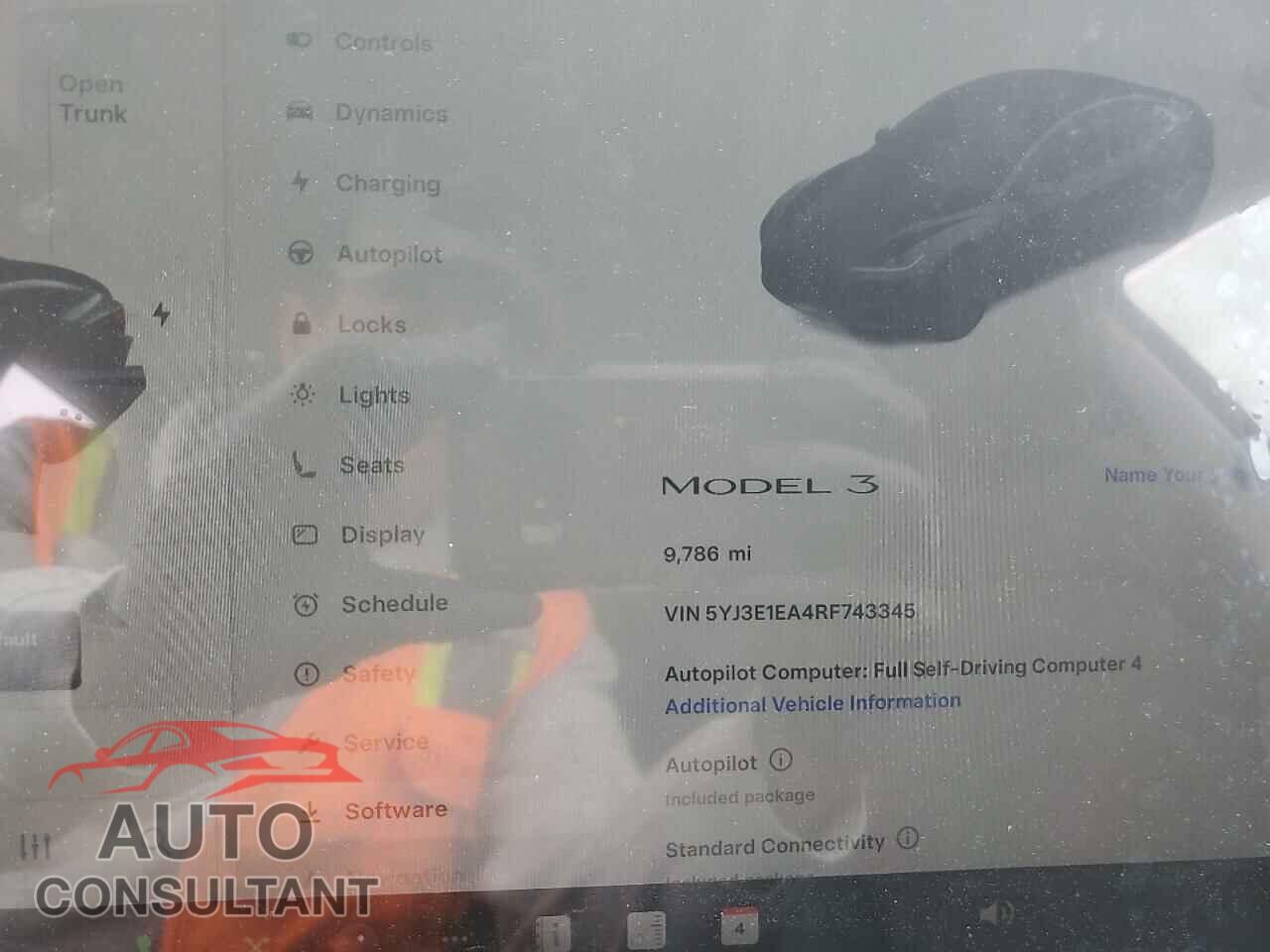 TESLA MODEL 3 2024 - 5YJ3E1EA4RF743345