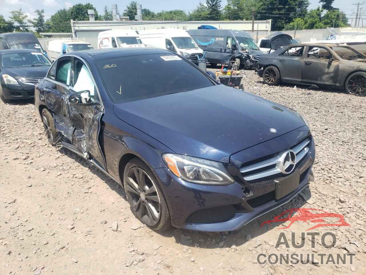 MERCEDES-BENZ C-CLASS 2017 - 55SWF4KB8HU193170