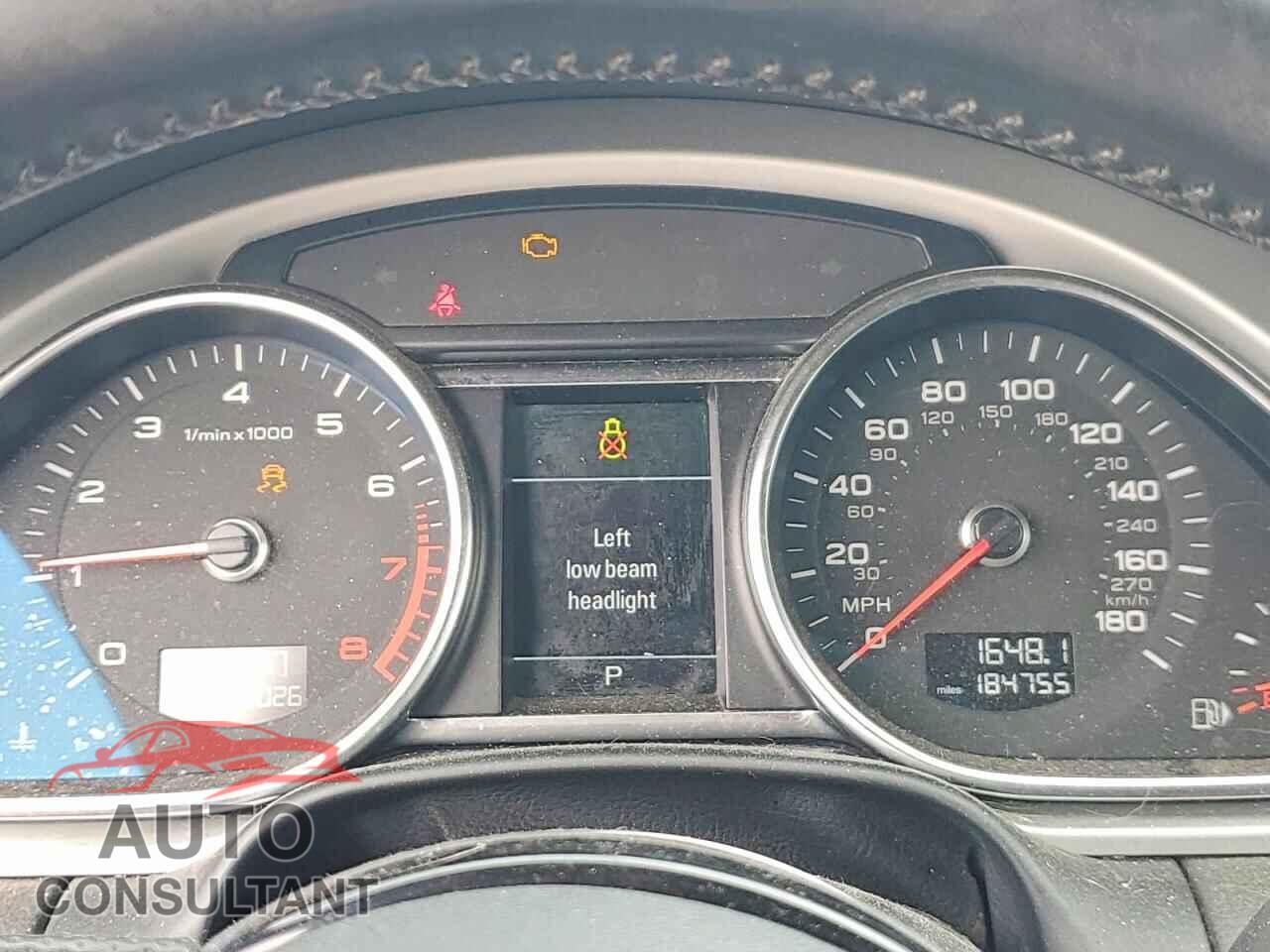 AUDI Q7 2012 - WA1DGAFE4CD002735