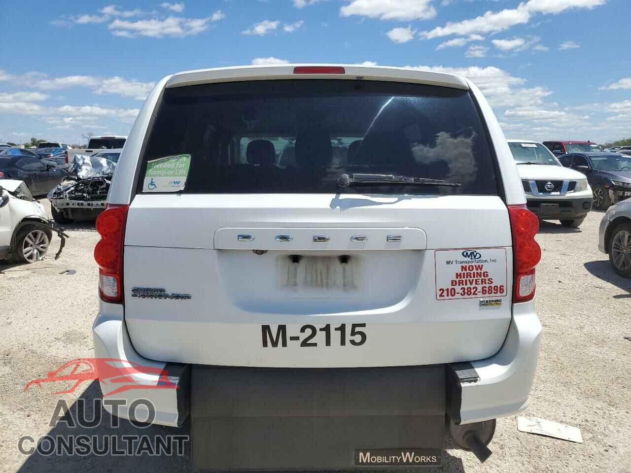 DODGE CARAVAN 2019 - 2C4RDGBG4KR524372