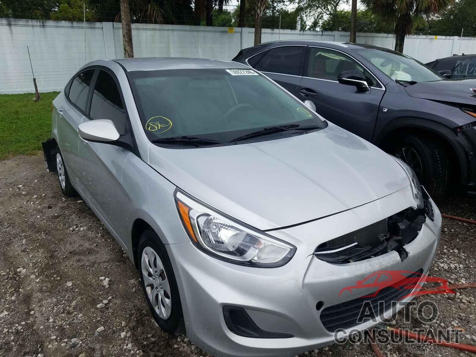 HYUNDAI ACCENT 2016 - KMHCT4AE7GU043271