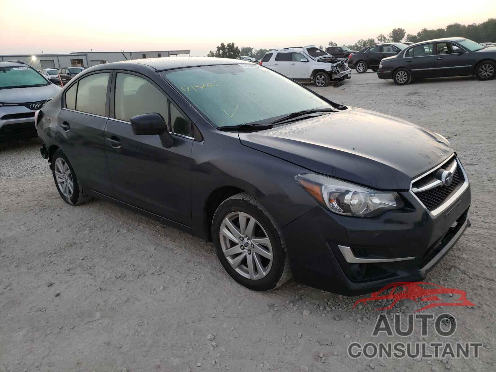 SUBARU IMPREZA 2016 - JF1GJAB63GH014205