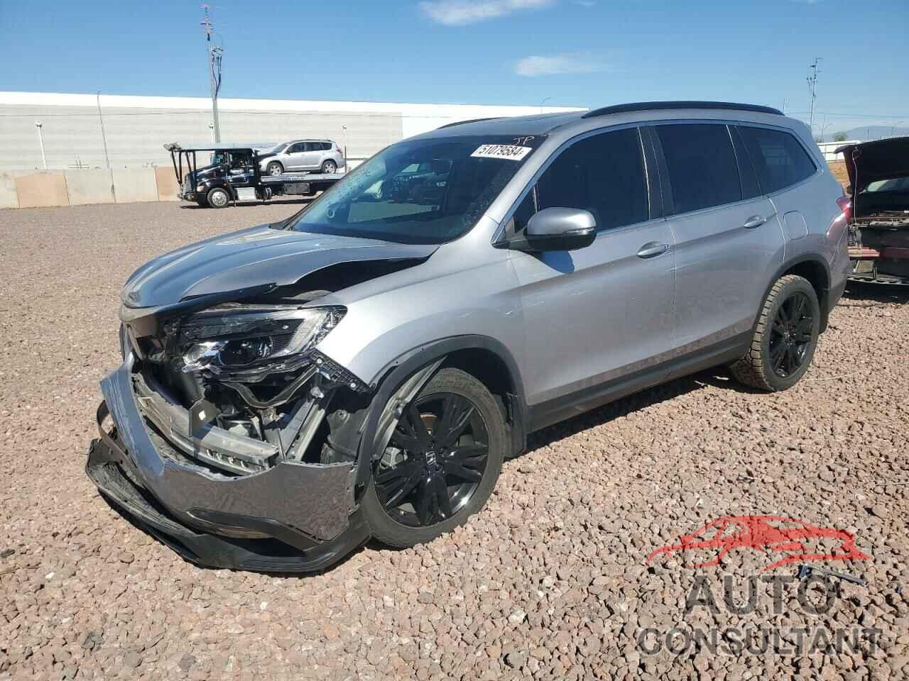 HONDA PILOT 2021 - 5FNYF6H23MB055432