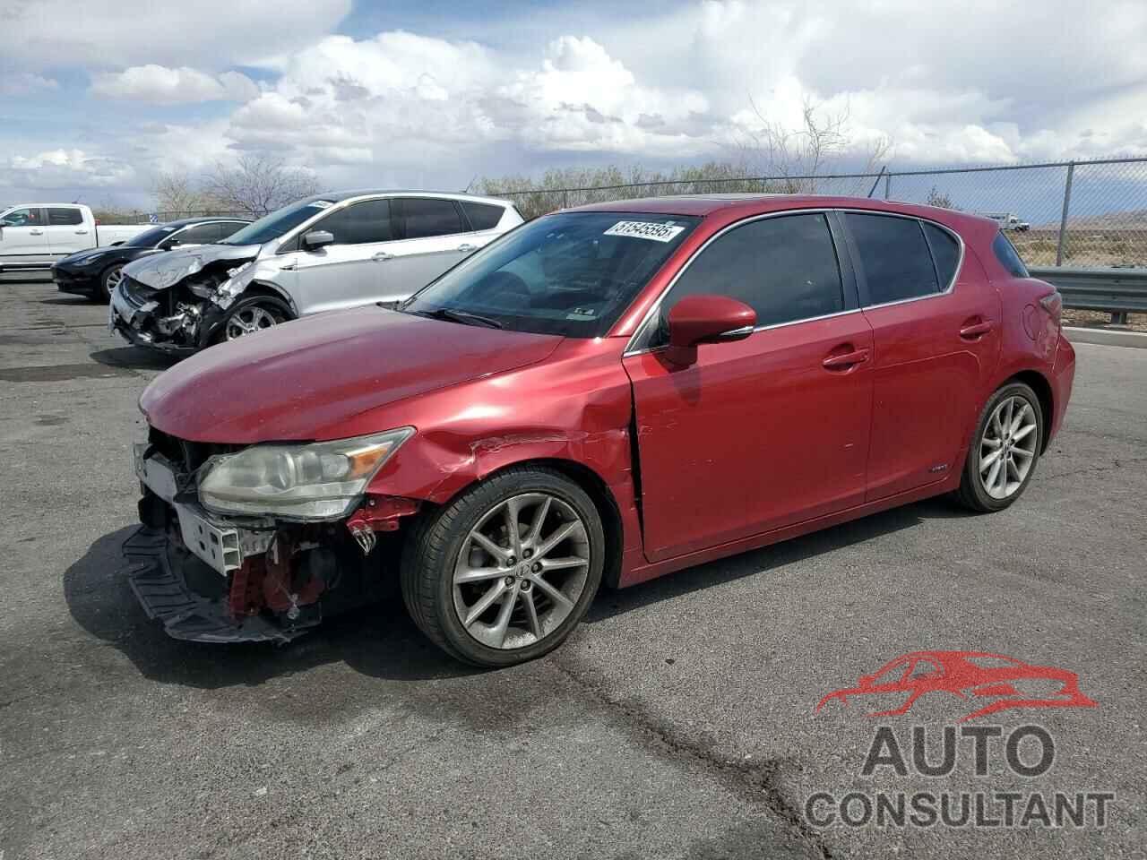 LEXUS CT 200 2013 - JTHKD5BH5D2155374