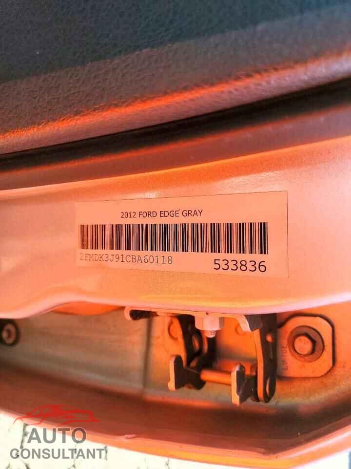 FORD EDGE 2012 - 2FMDK3J91CBA60118