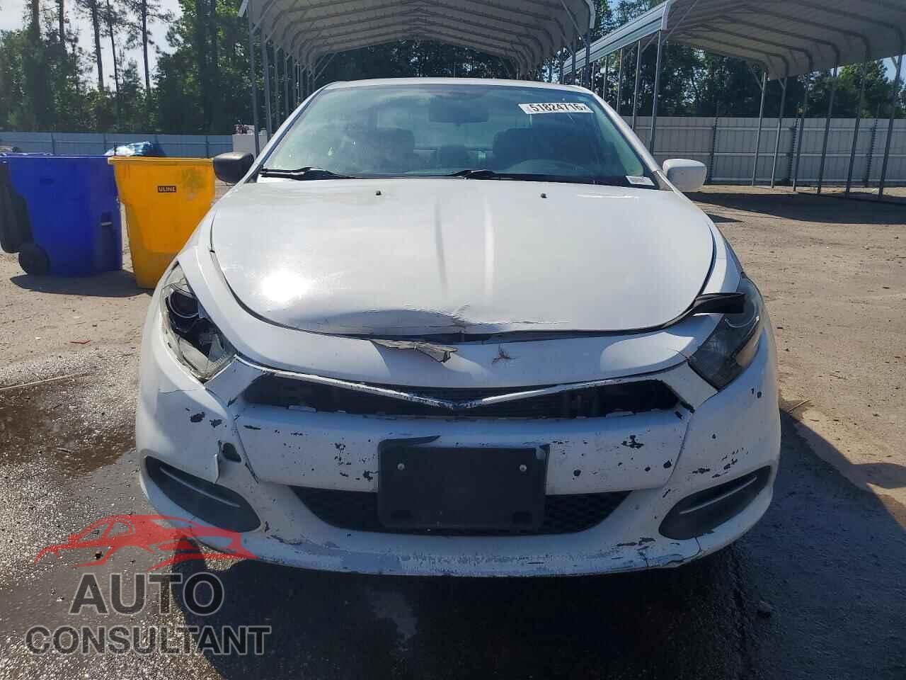 DODGE DART 2015 - 1C3CDFBB6FD310274