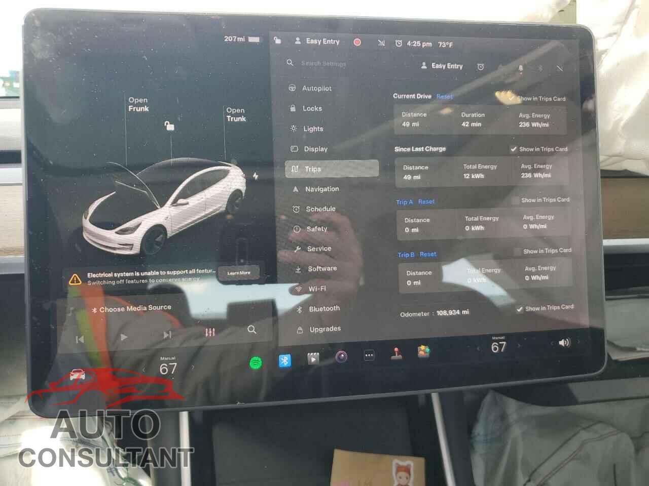 TESLA MODEL 3 2019 - 5YJ3E1EB2KF511969