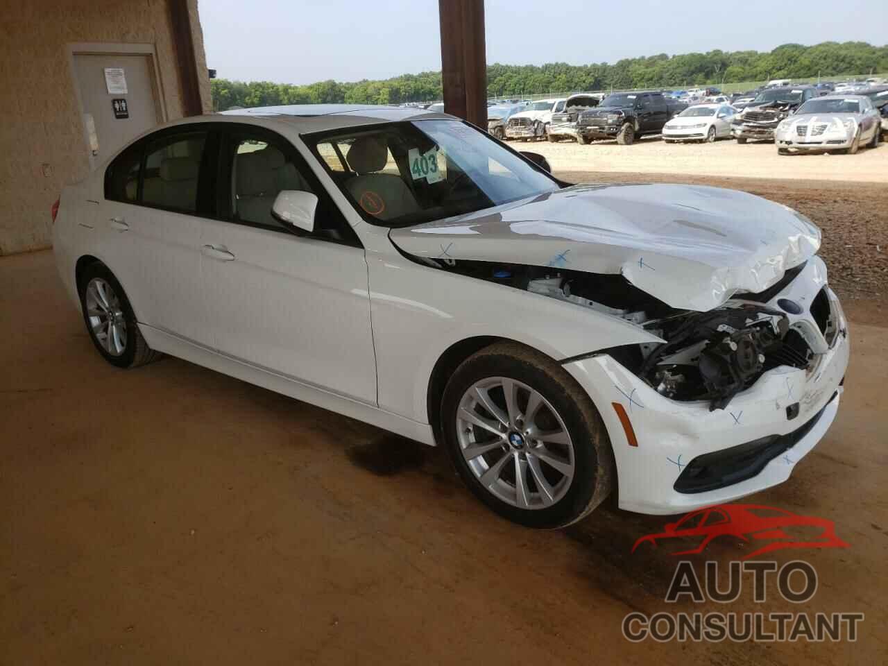 BMW 3 SERIES 2017 - WBA8A9C39HK620563
