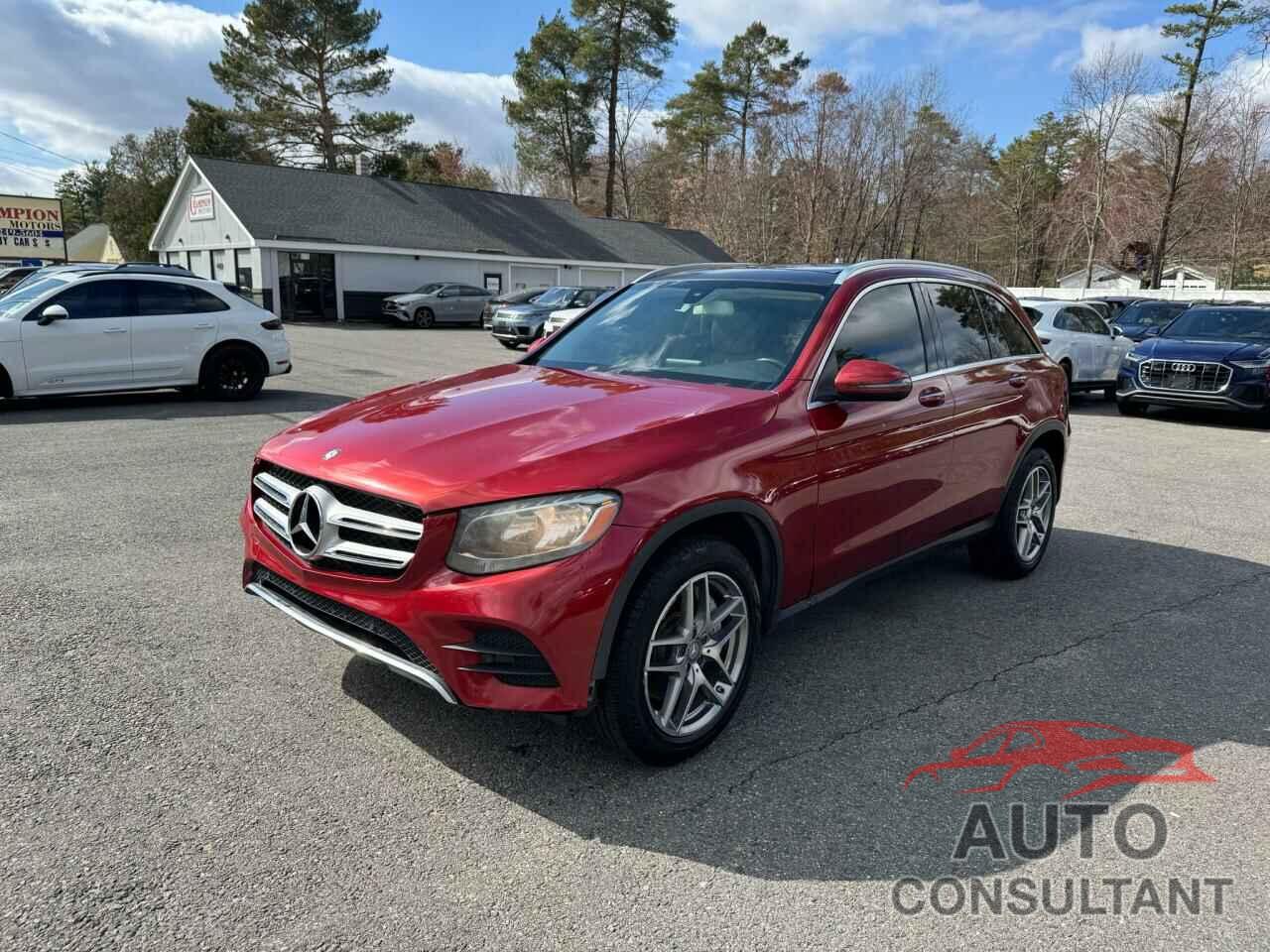 MERCEDES-BENZ GLC-CLASS 2016 - WDC0G4JB4GF019719