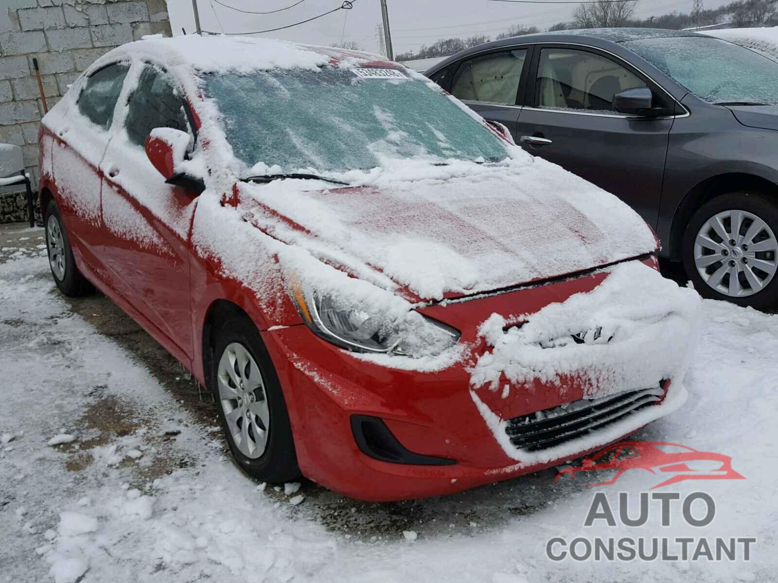 HYUNDAI ACCENT 2016 - KMHCT4AEXGU012936