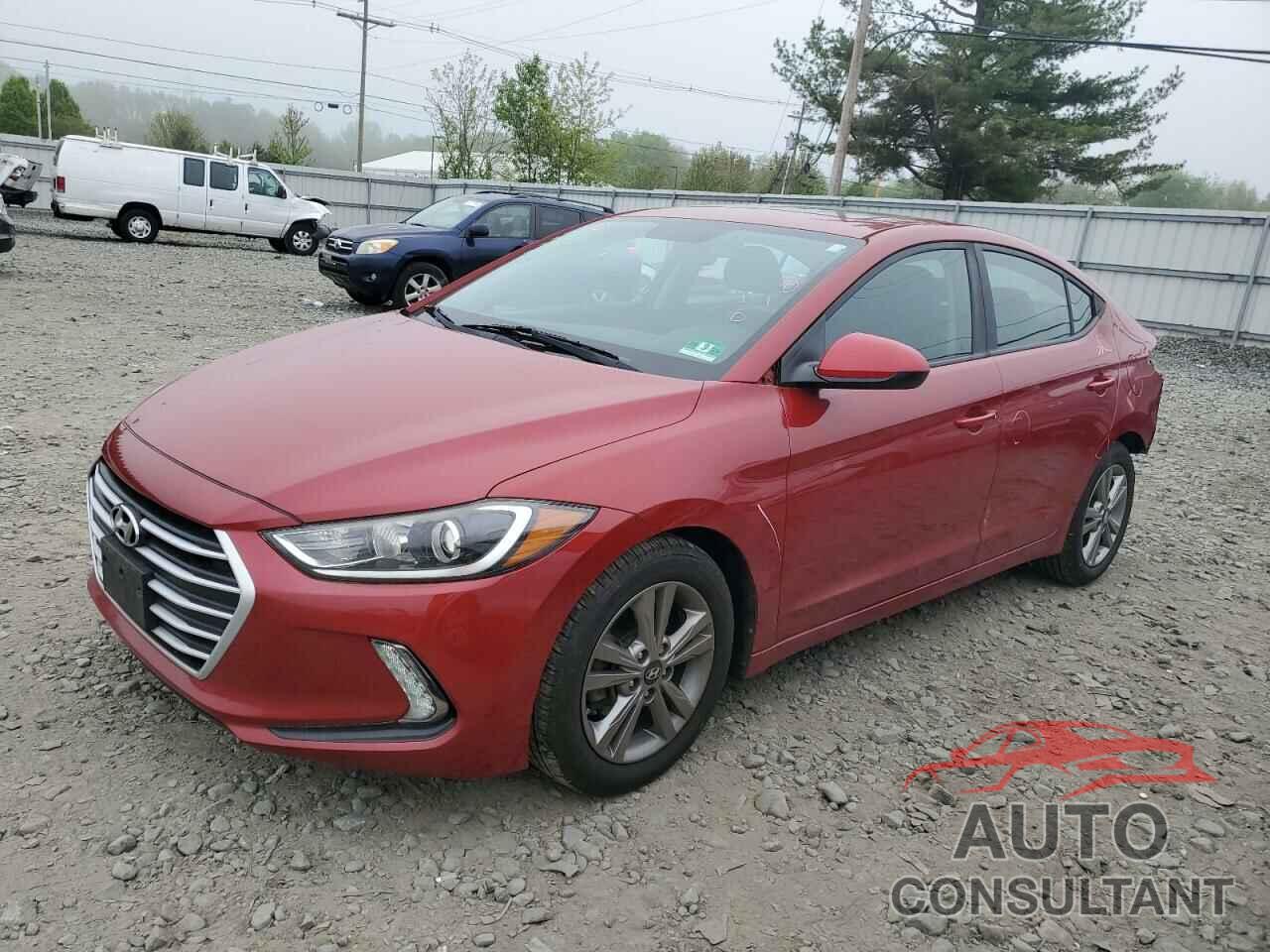 HYUNDAI ELANTRA 2017 - KMHD84LF8HU362918