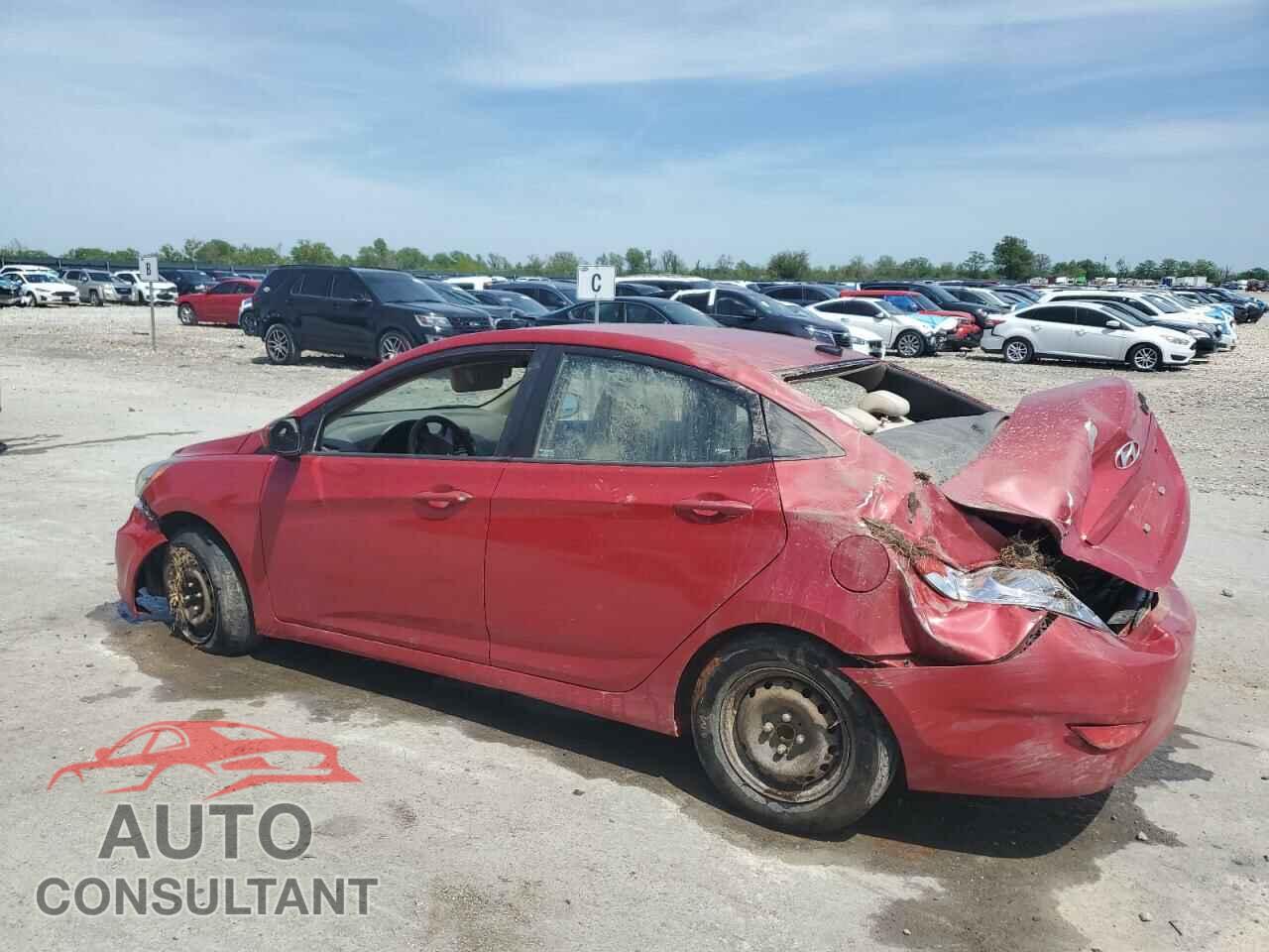 HYUNDAI ACCENT 2013 - KMHCT4AE8DU441908