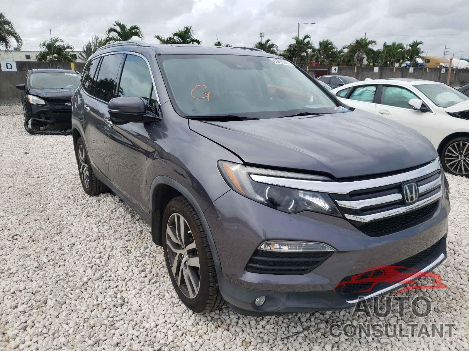 HONDA PILOT 2016 - 5FNYF5H91GB009545