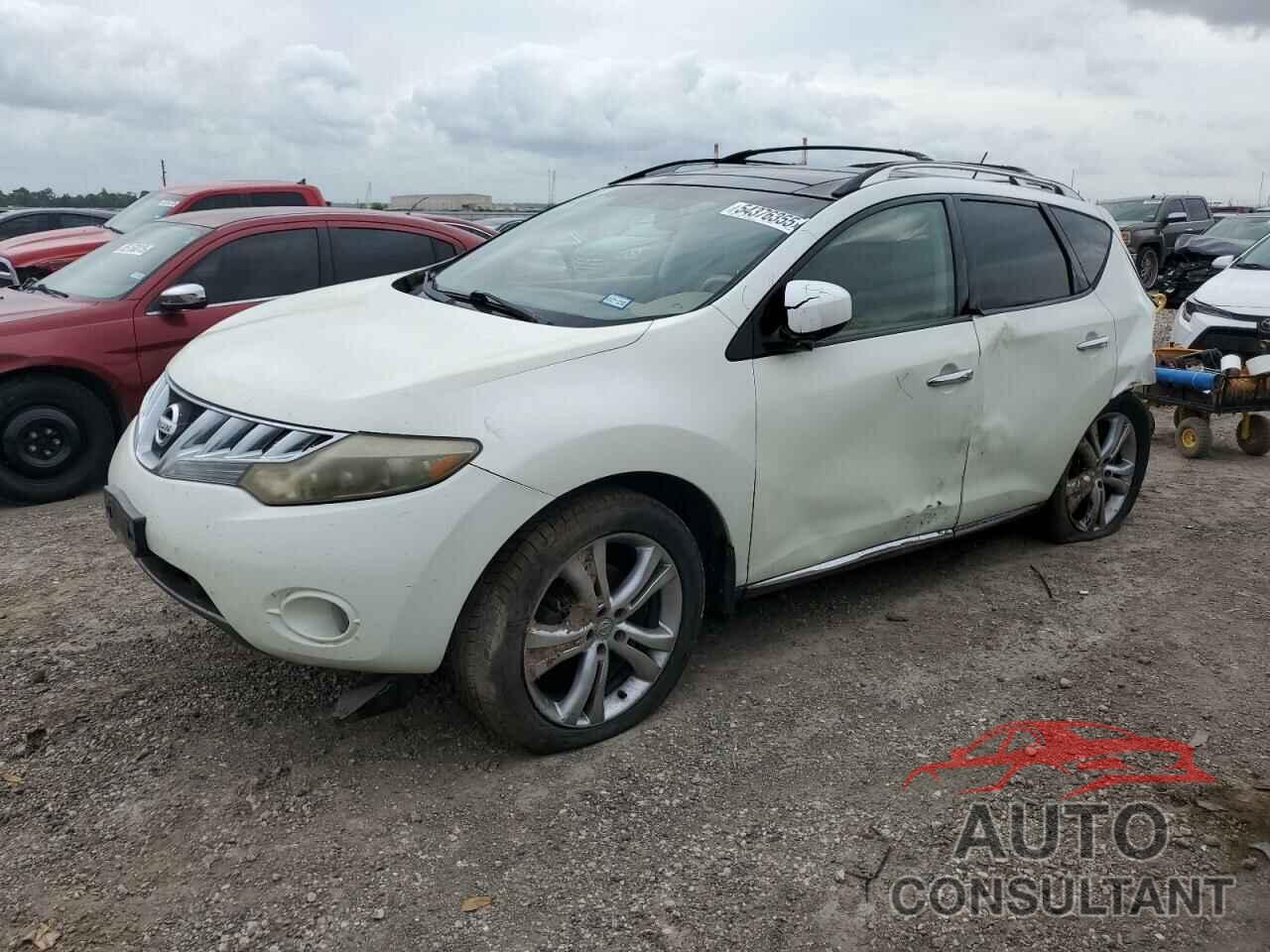 NISSAN MURANO 2009 - JN8AZ18W99W123089