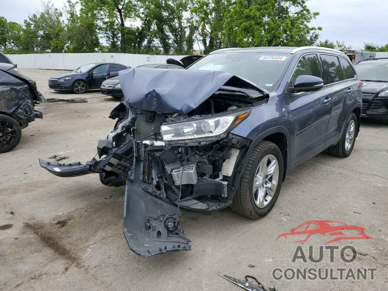 TOYOTA HIGHLANDER 2019 - 5TDDZRFH6KS716894