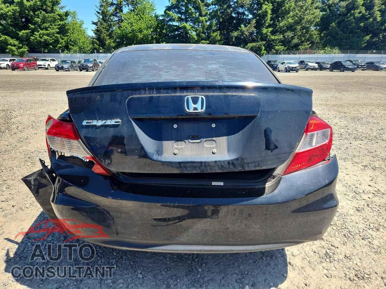 HONDA CIVC 2012 - 2HGFB2F56CH595148