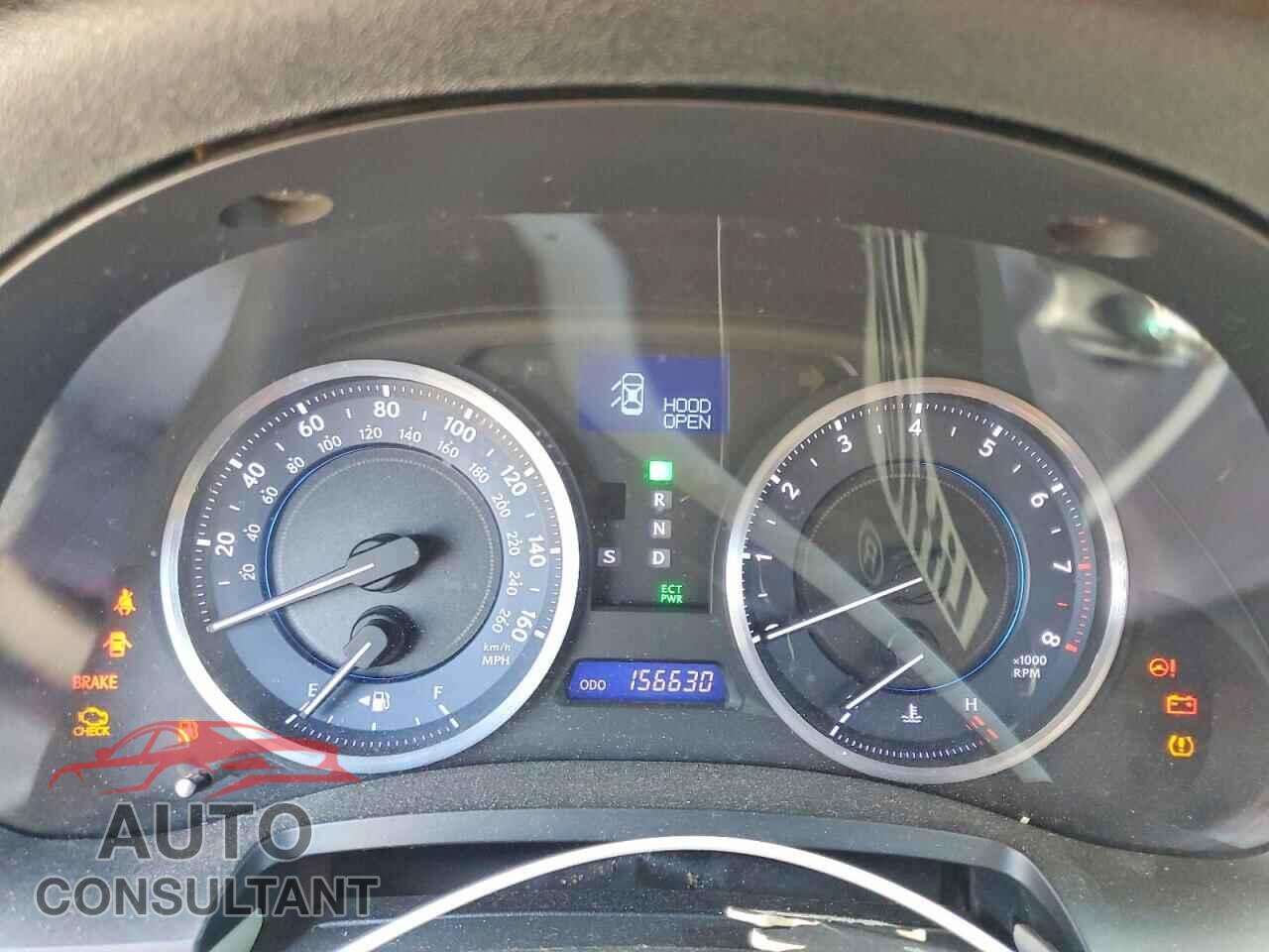 LEXUS IS 2012 - JTHBE5C29C5030978